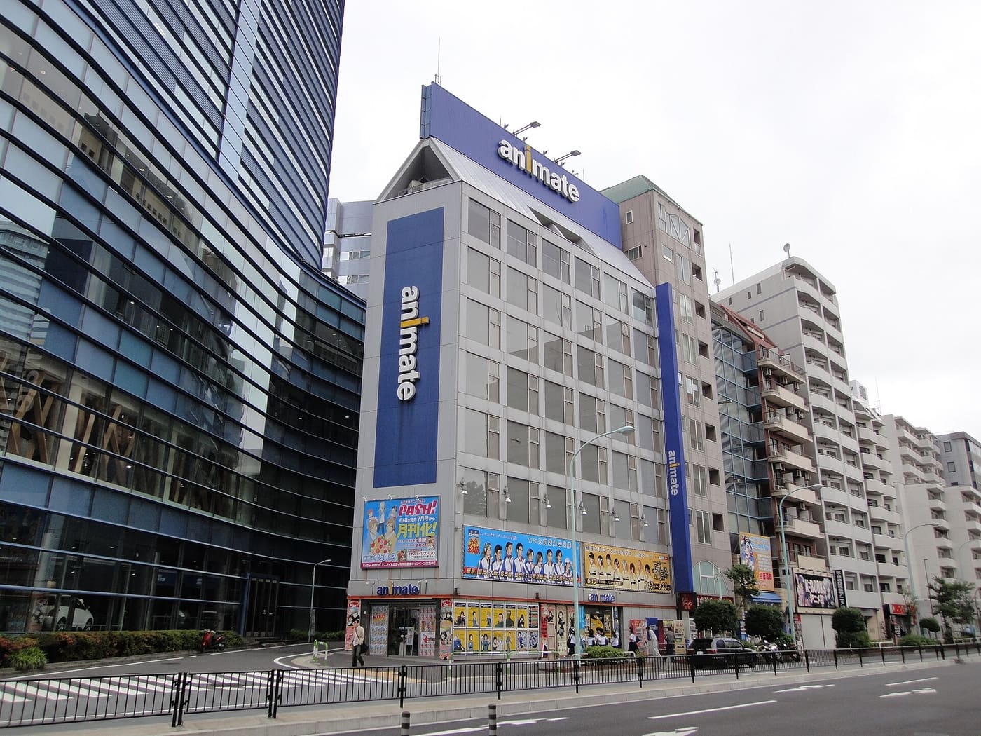 The Animate flagship store building near Otome Road in Ikebukuro